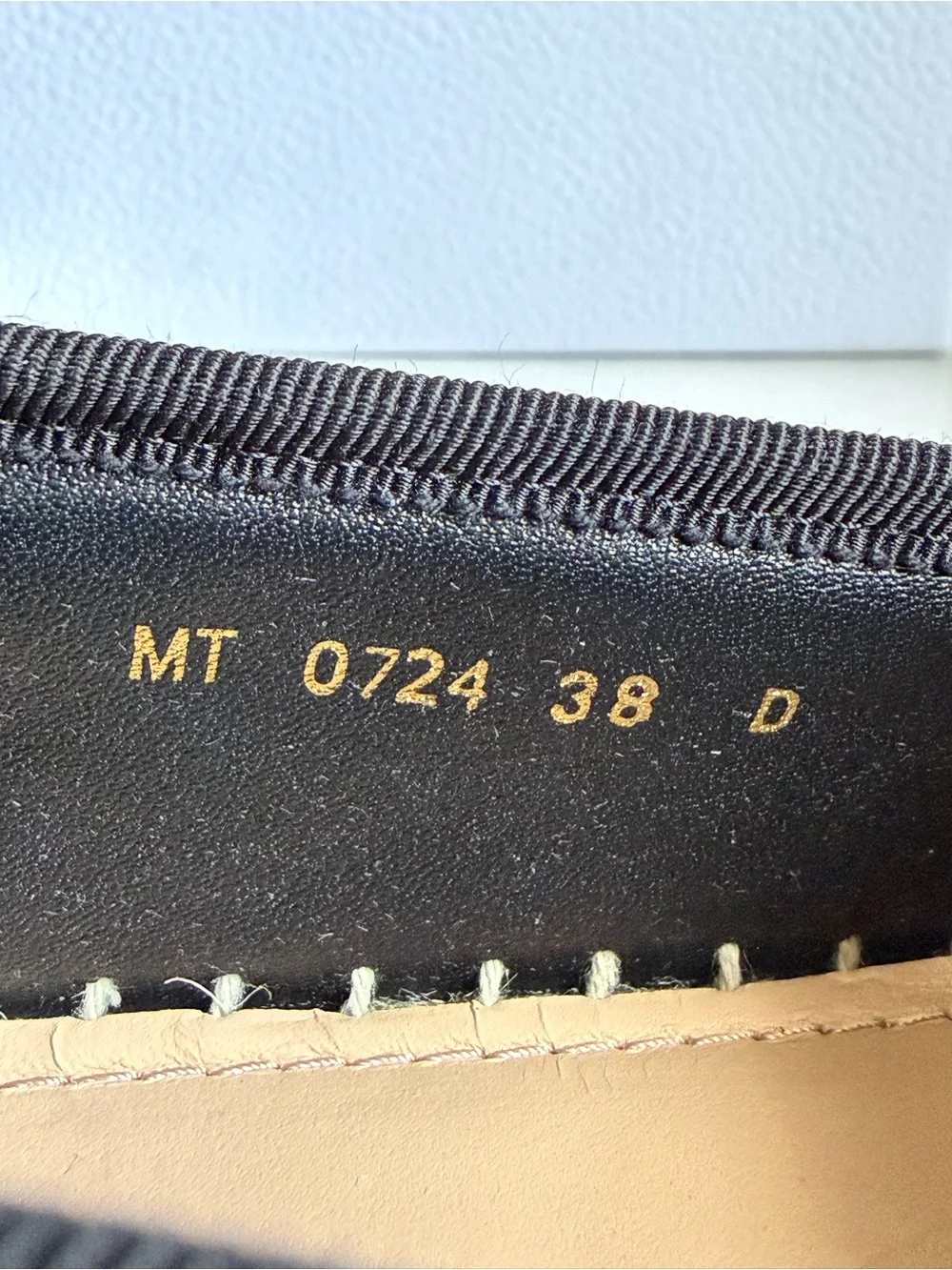 NIB Dior Granville Black Cannage Quilted Leather Espadrilles Logo Band